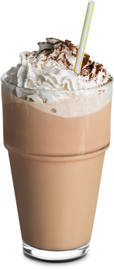 Cold Coffee Milkshake Isolated