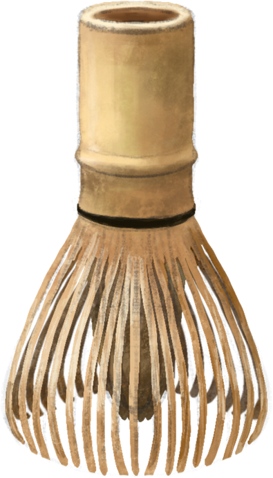 matcha bamboo whisk